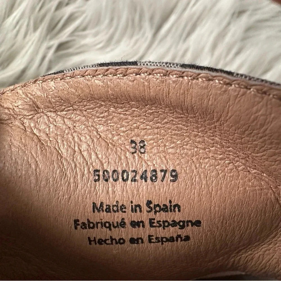 FREE PEOPLE At Ease Gingham Loafers Size 38 (8) - Picture 9 of 9